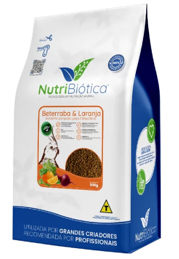 Nutribiótica Psitacídeos Beterraba e Laranja