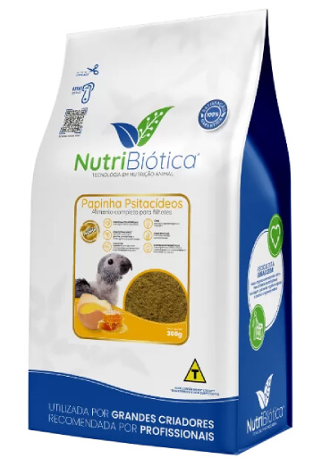 Nutribiótica Papinha Psitacídeos
