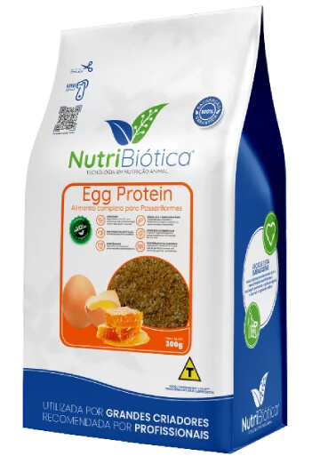 Nutribiótica Farinhada Egg Protein Passeriformes