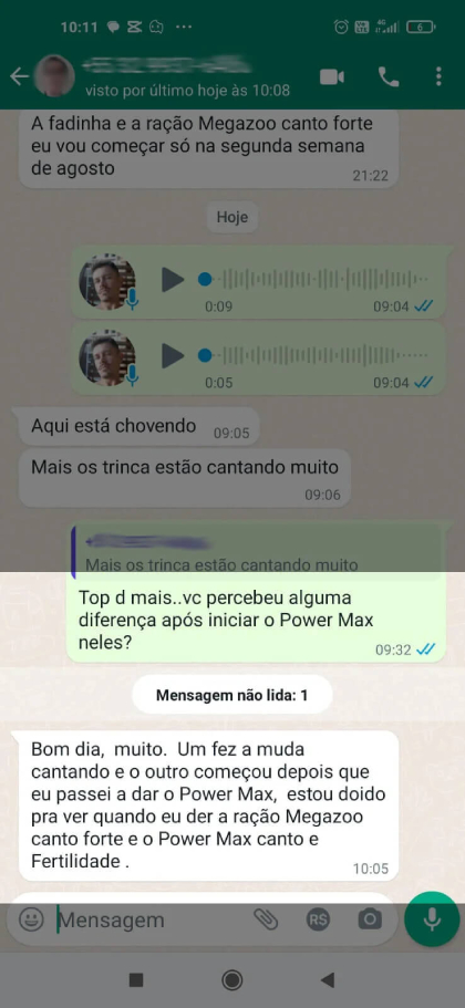 Depoimento do cliente